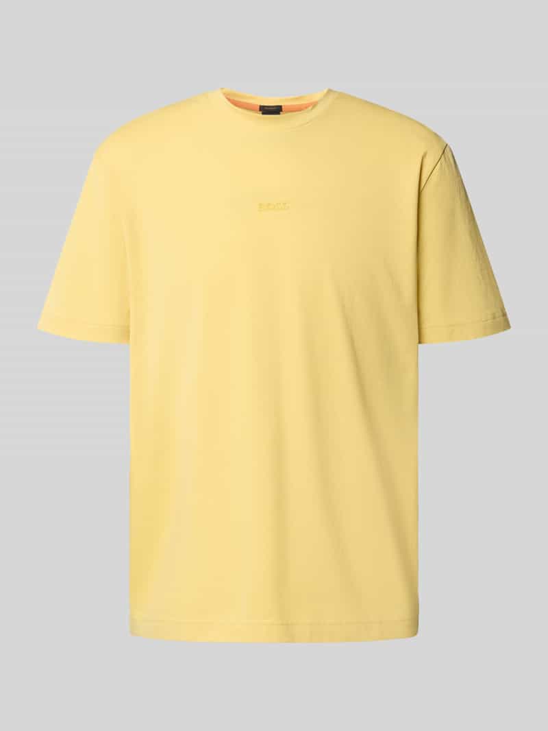 T-shirt o kroju regular fit z mieszanki bawełny