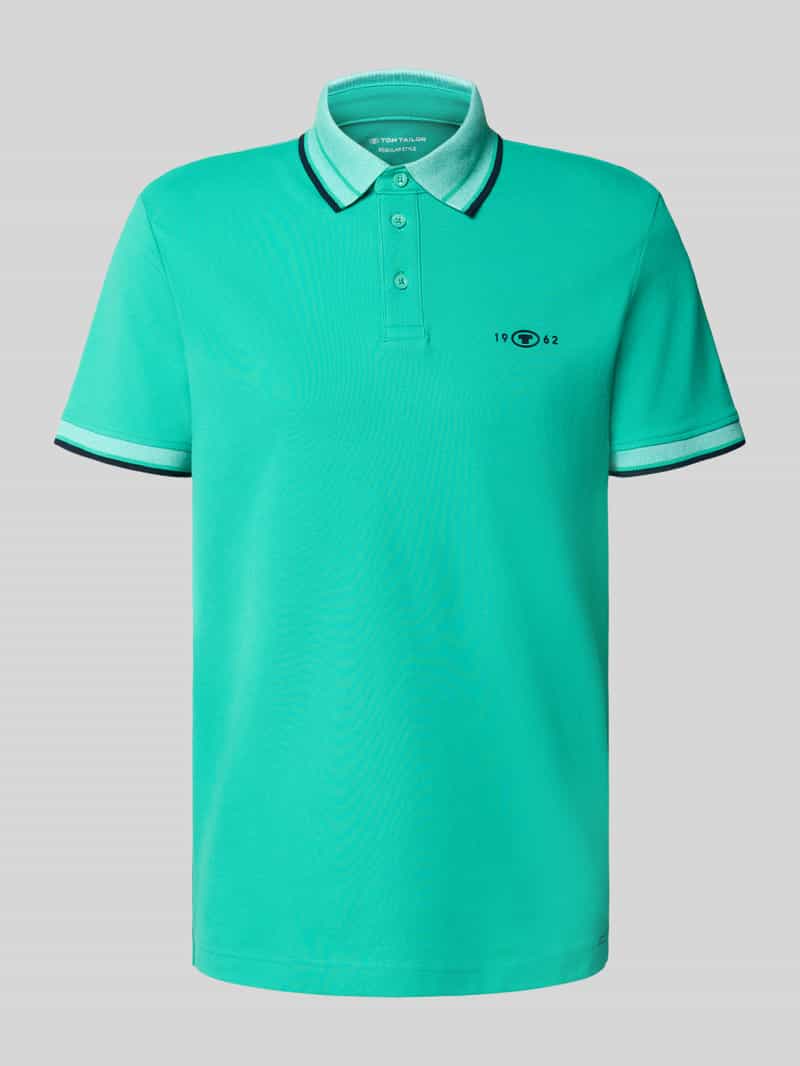Koszulka polo o kroju regular fit z mieszanki bawełny