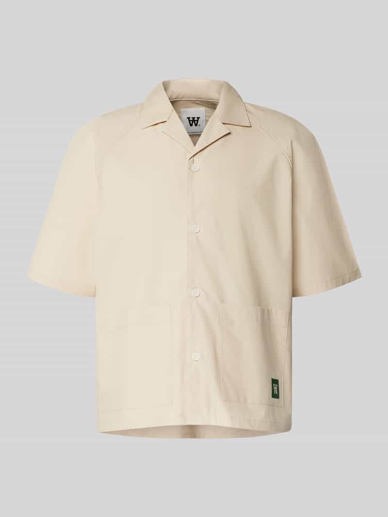 Koszula casualowa o kroju regular fit z kołnierzem z połami model ‘mumphry’