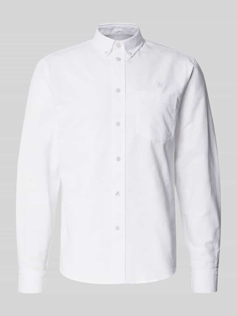 Koszula casualowa o kroju regular fit z kołnierzykiem typu button down model ‘Adam’