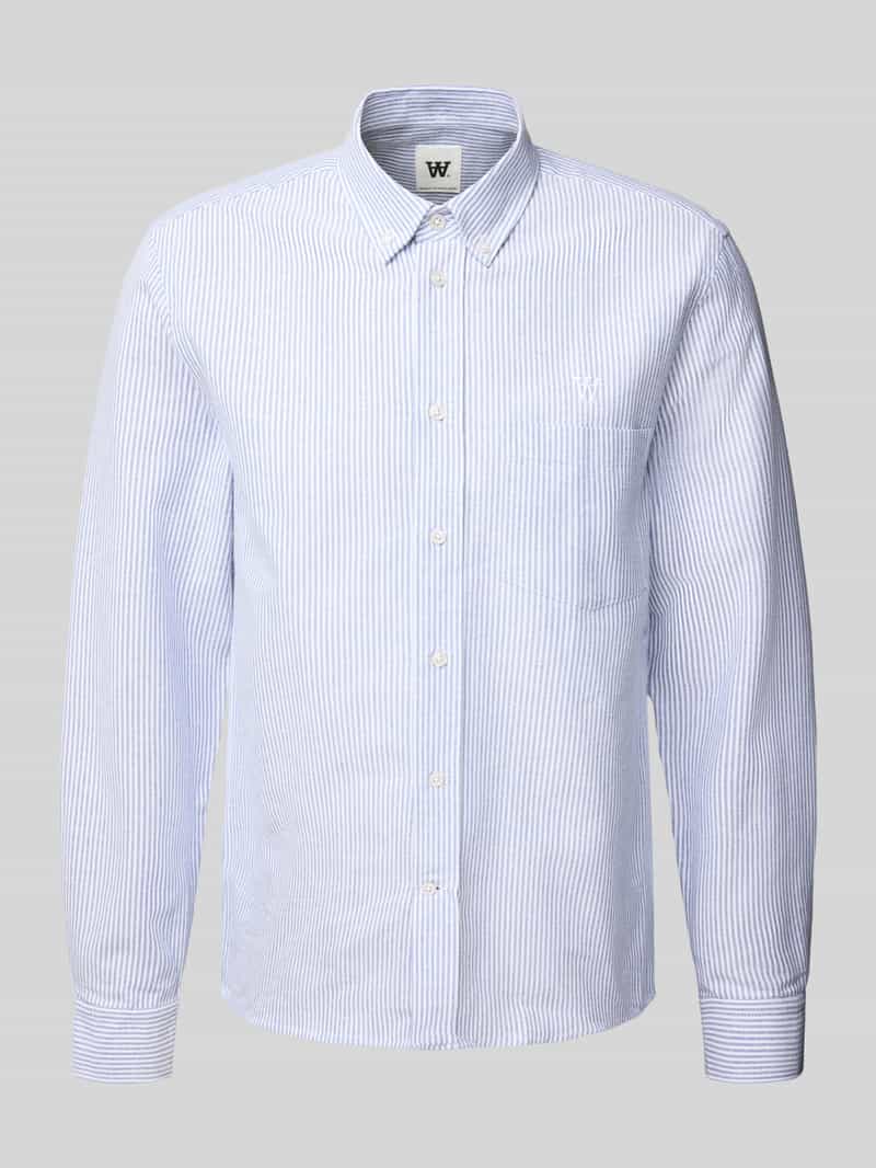 Koszula casualowa o kroju regular fit z kołnierzykiem typu button down model ‘Adam’