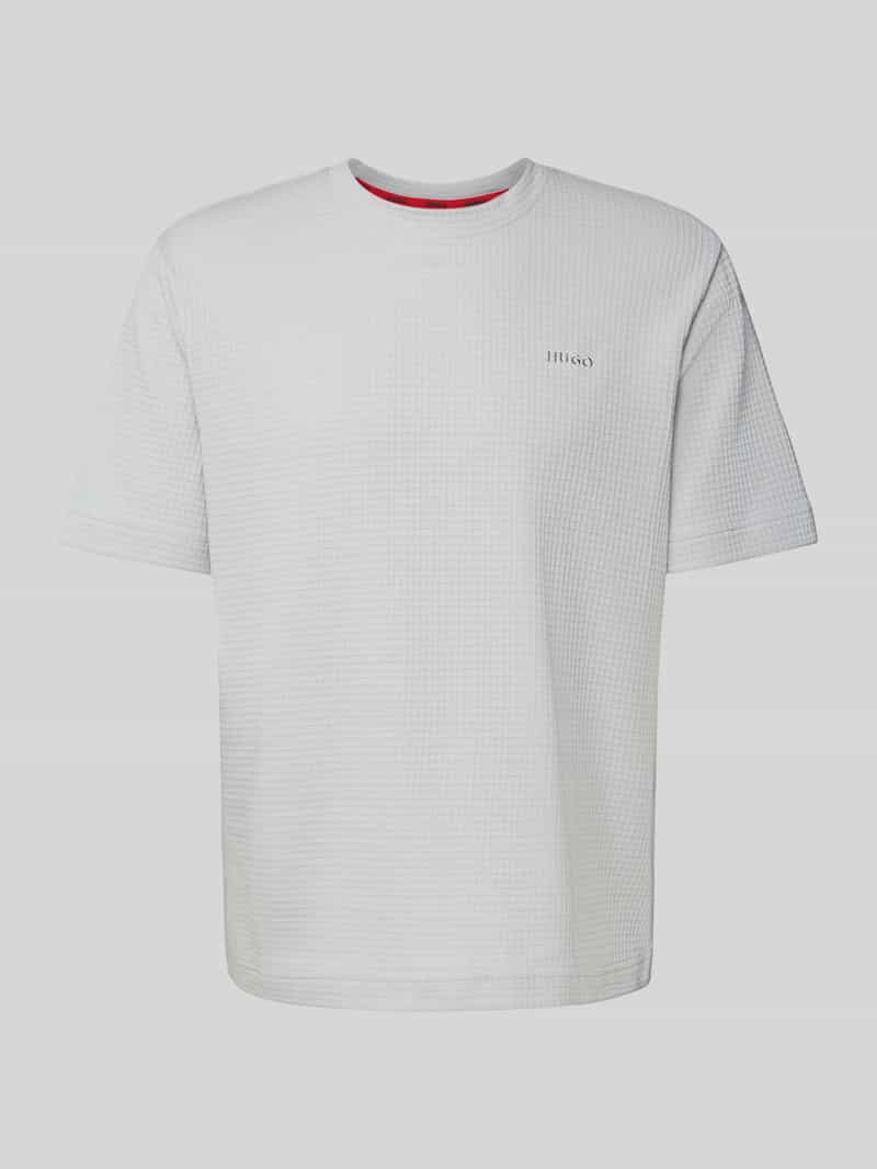 T-shirt z wyhaftowanym logo model ‘Austin’