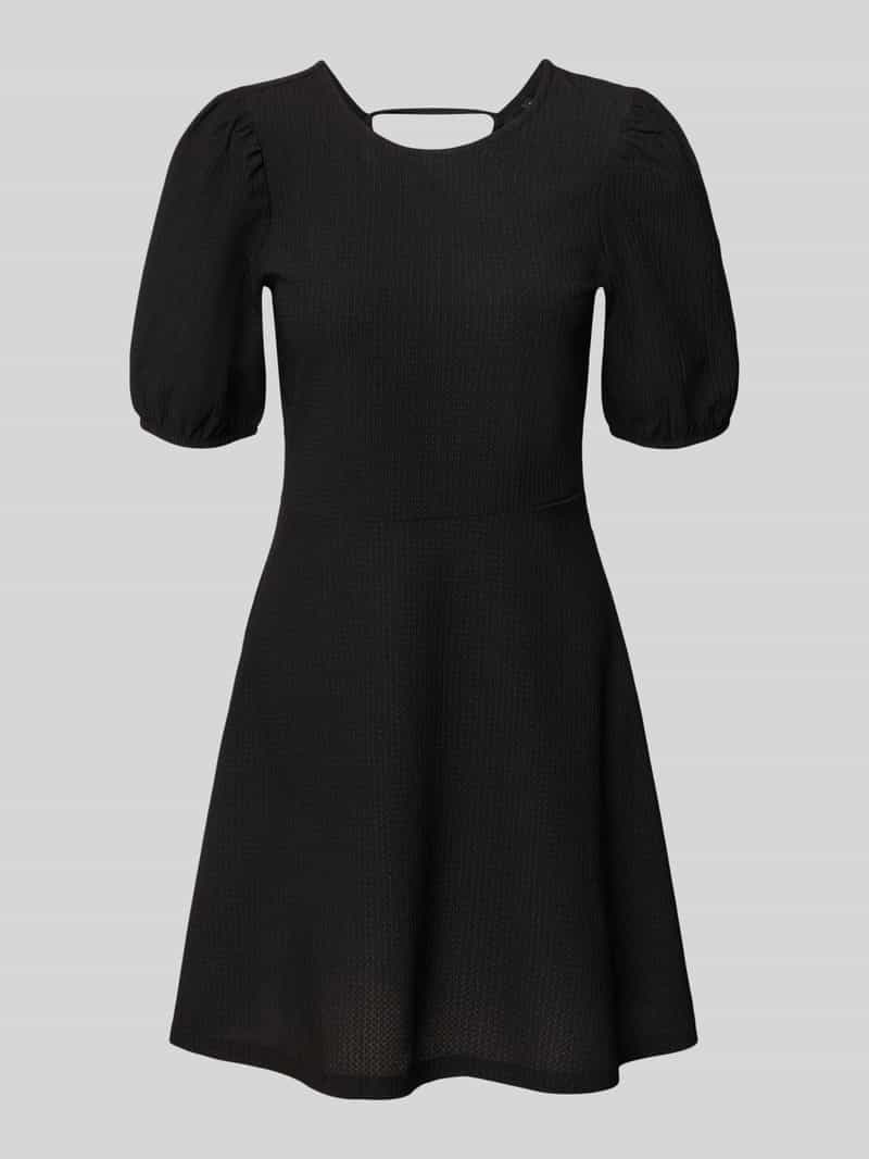 Sukienka mini lekko rozkloszowana z dekoltem na plecach model ‘SURI’