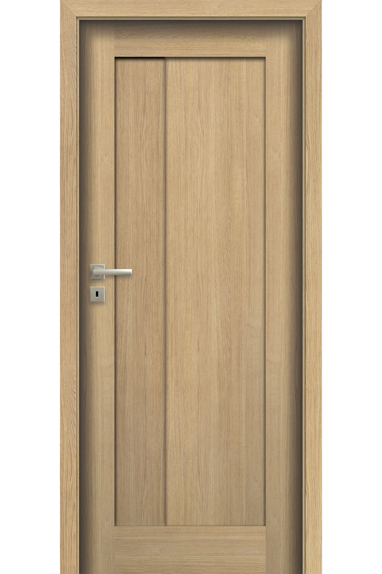 Pol-Skone Dzwi Wewnętrzne Pełne Fortimo Lux V02 Dąb Europejski