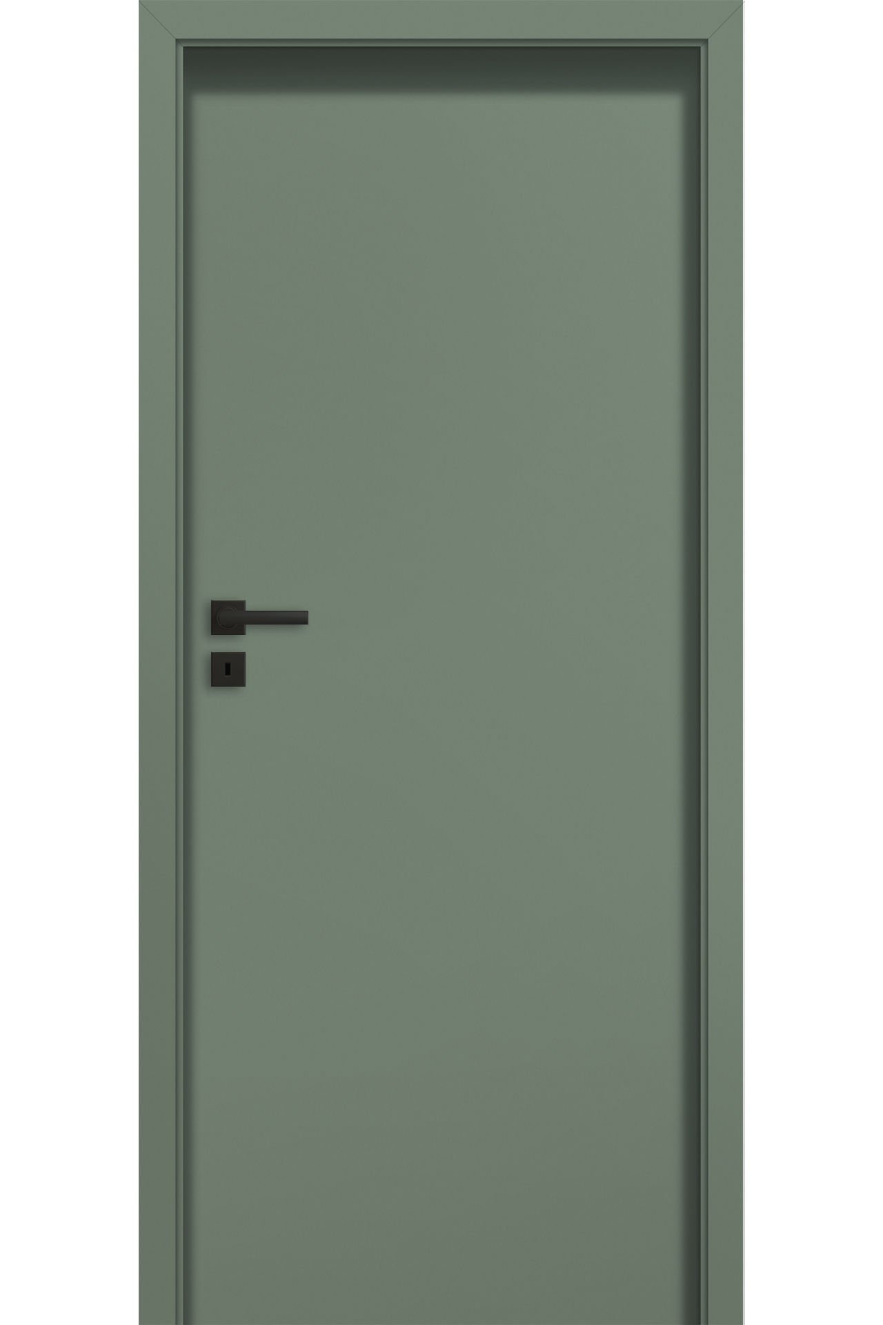 Pol-Skone Dzwi Wewnętrzne Pełne Haptic 00 651 Verde