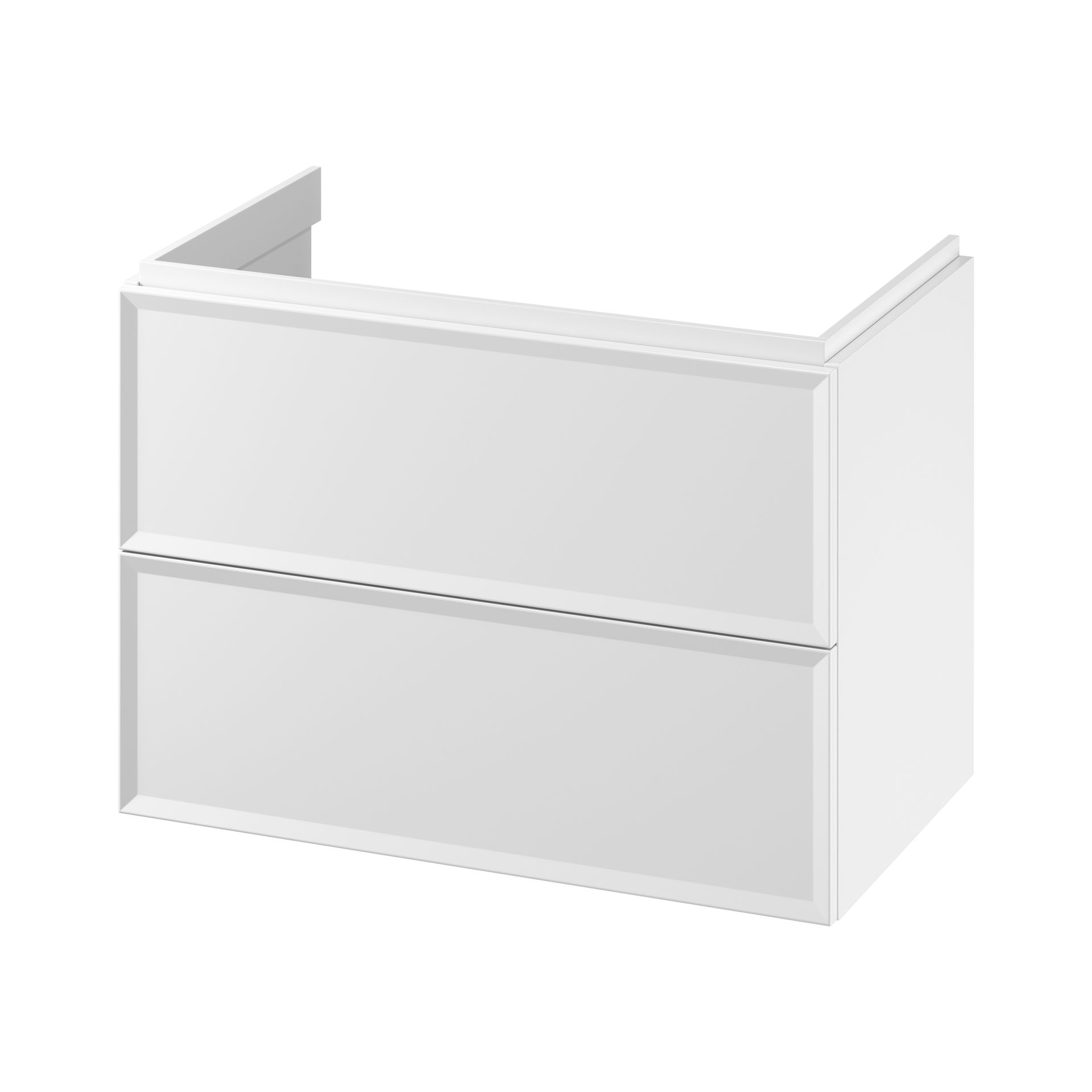 Szafka łazienkowa pod umywalkę Cersanit Millos 80 cm biały mat S1021-004