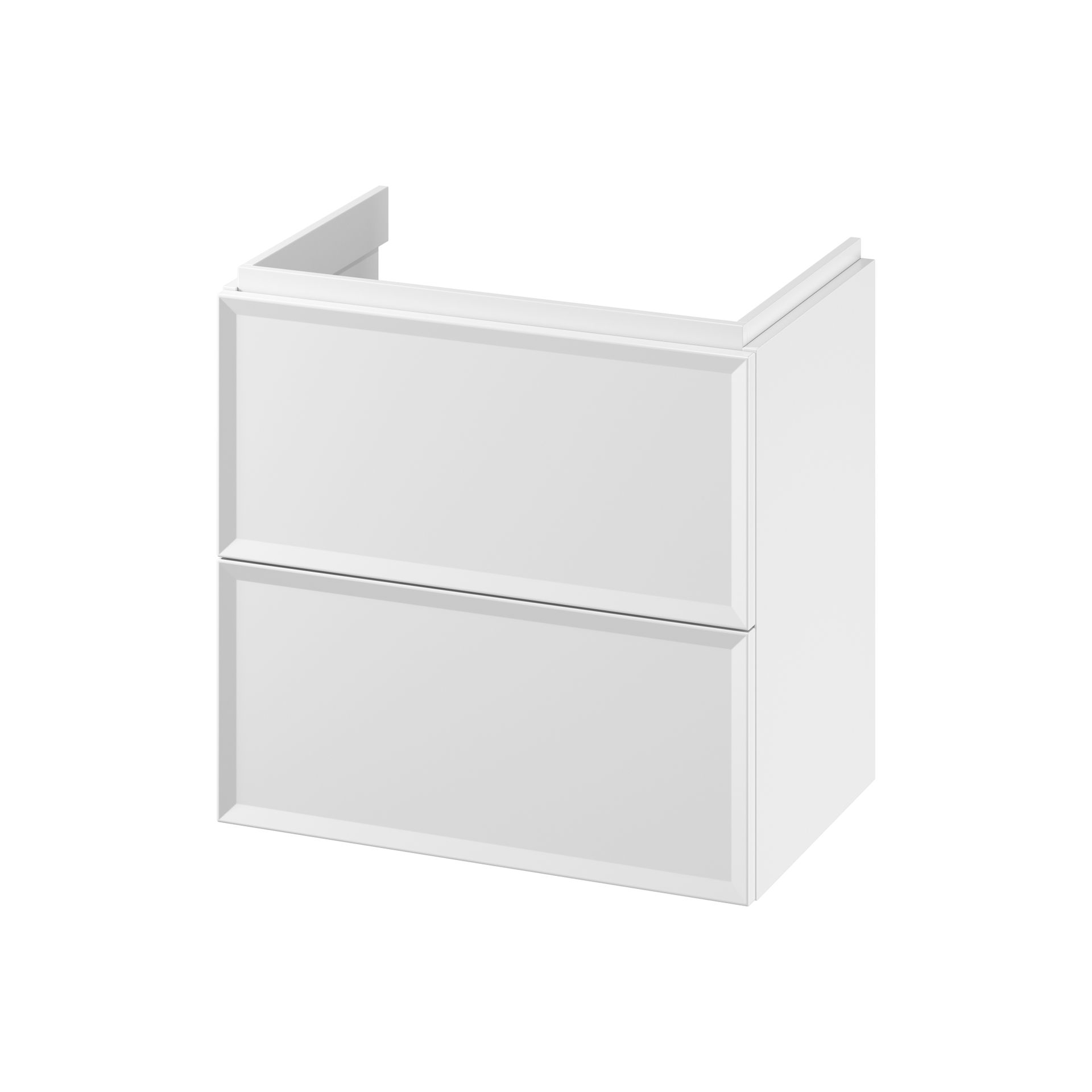 Szafka łazienkowa pod umywalkę Cersanit Millos Slim 60 cm biały mat S1021-008