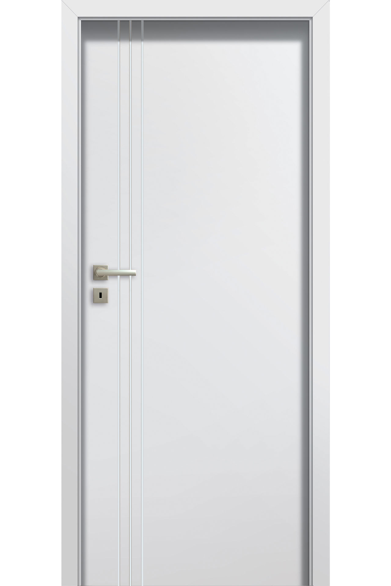 Pol-Skone Dzwi Wewnętrzne Pełne Etiuda B1 Biały