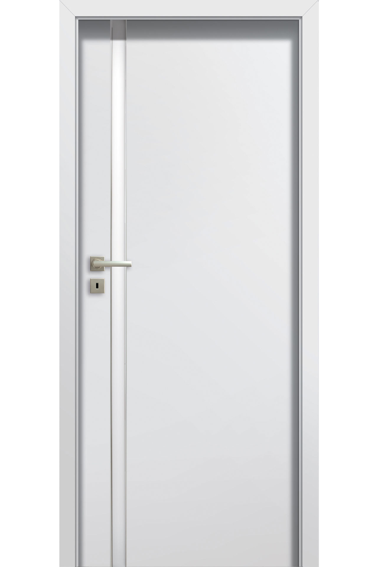 Pol-Skone Dzwi Wewnętrzne Z Szybą Etiuda A01 Biały