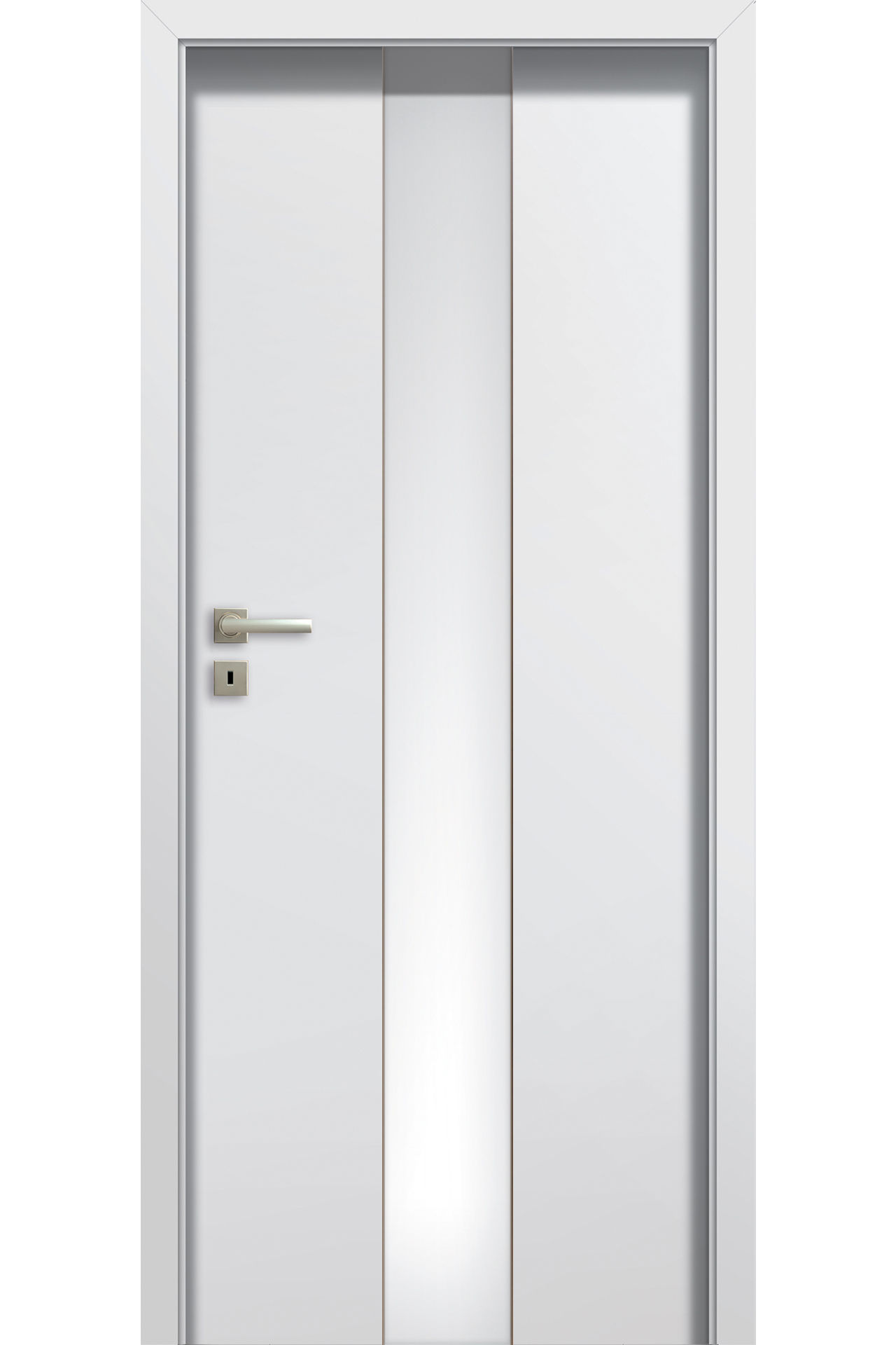 Pol-Skone Dzwi Wewnętrzne Z Szybą Etiuda A02 Biały