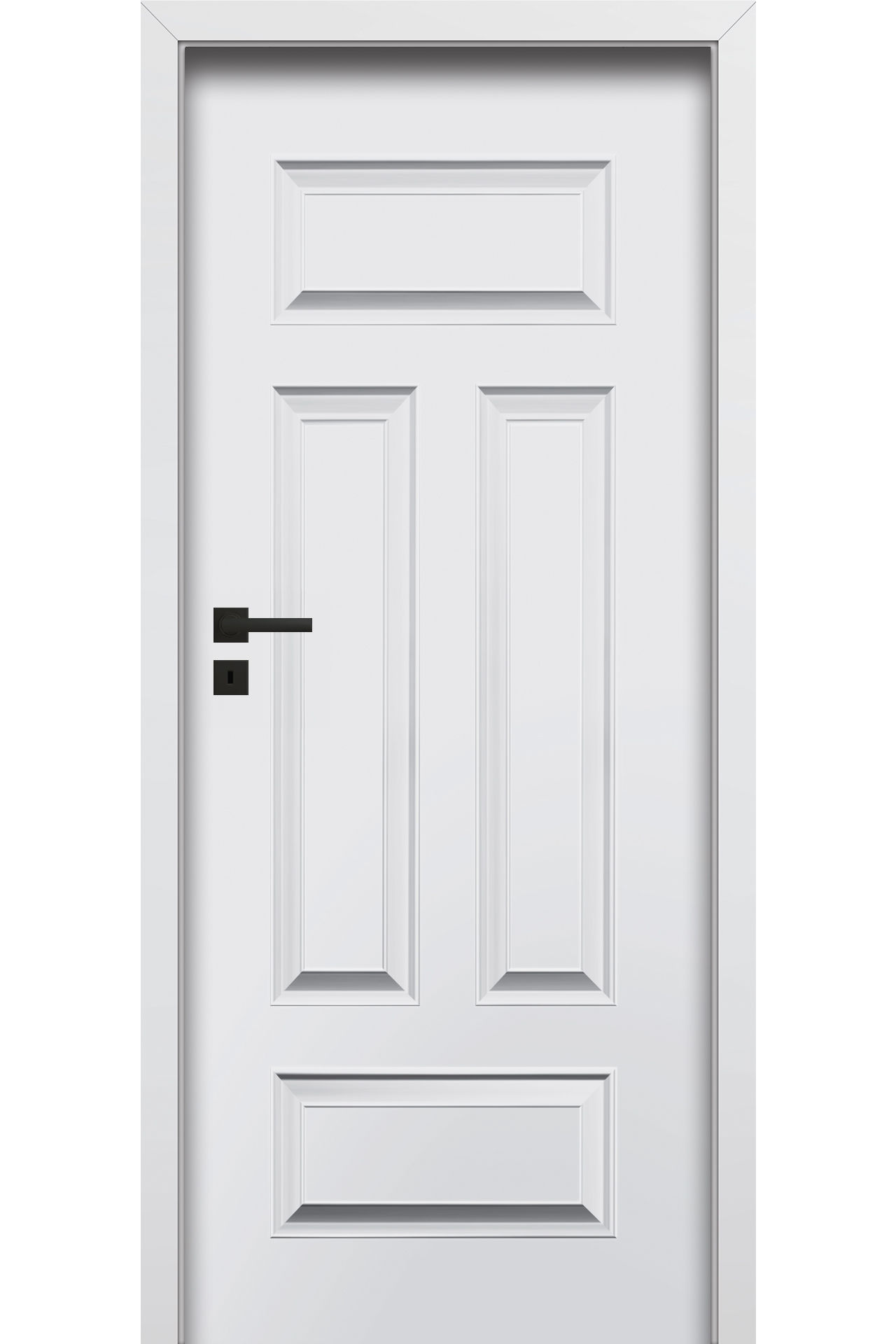 Pol-Skone Dzwi Wewnętrzne Pełne Nostre 02 Biały