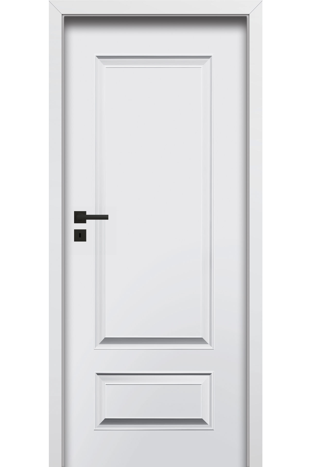 Pol-Skone Dzwi Wewnętrzne Pełne Nostre 03 Biały