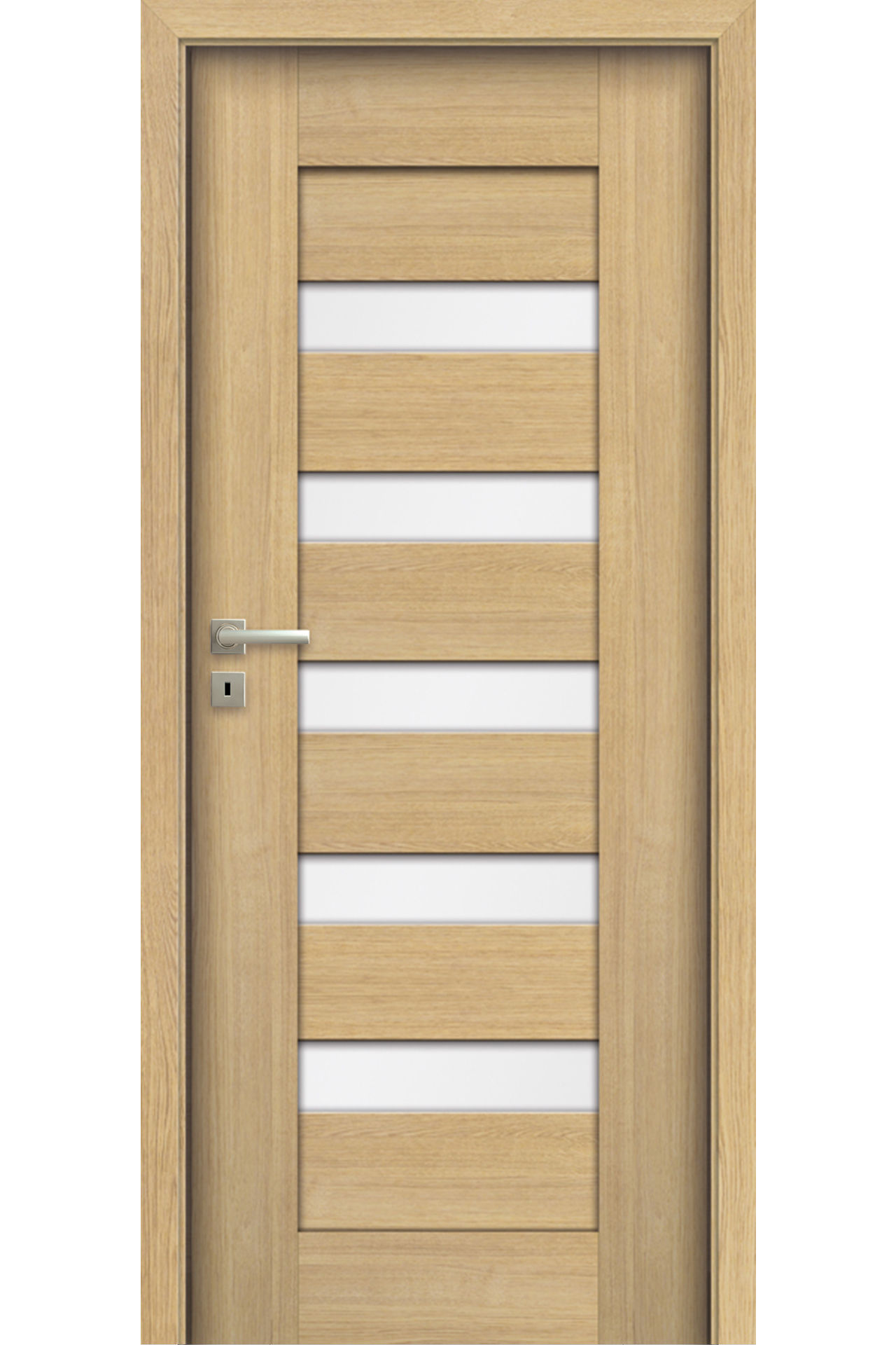 Pol-Skone Dzwi Wewnętrzne Z Szybą Sempre Lux V2S5 Limba