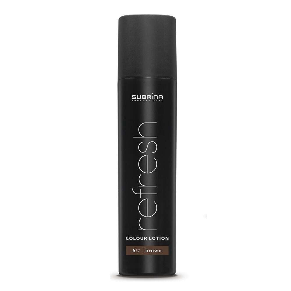 Subrina Refresh Colour, lotion koloryzujący w sprayu do odświeżenia koloru, 6/7 brown, 250ml