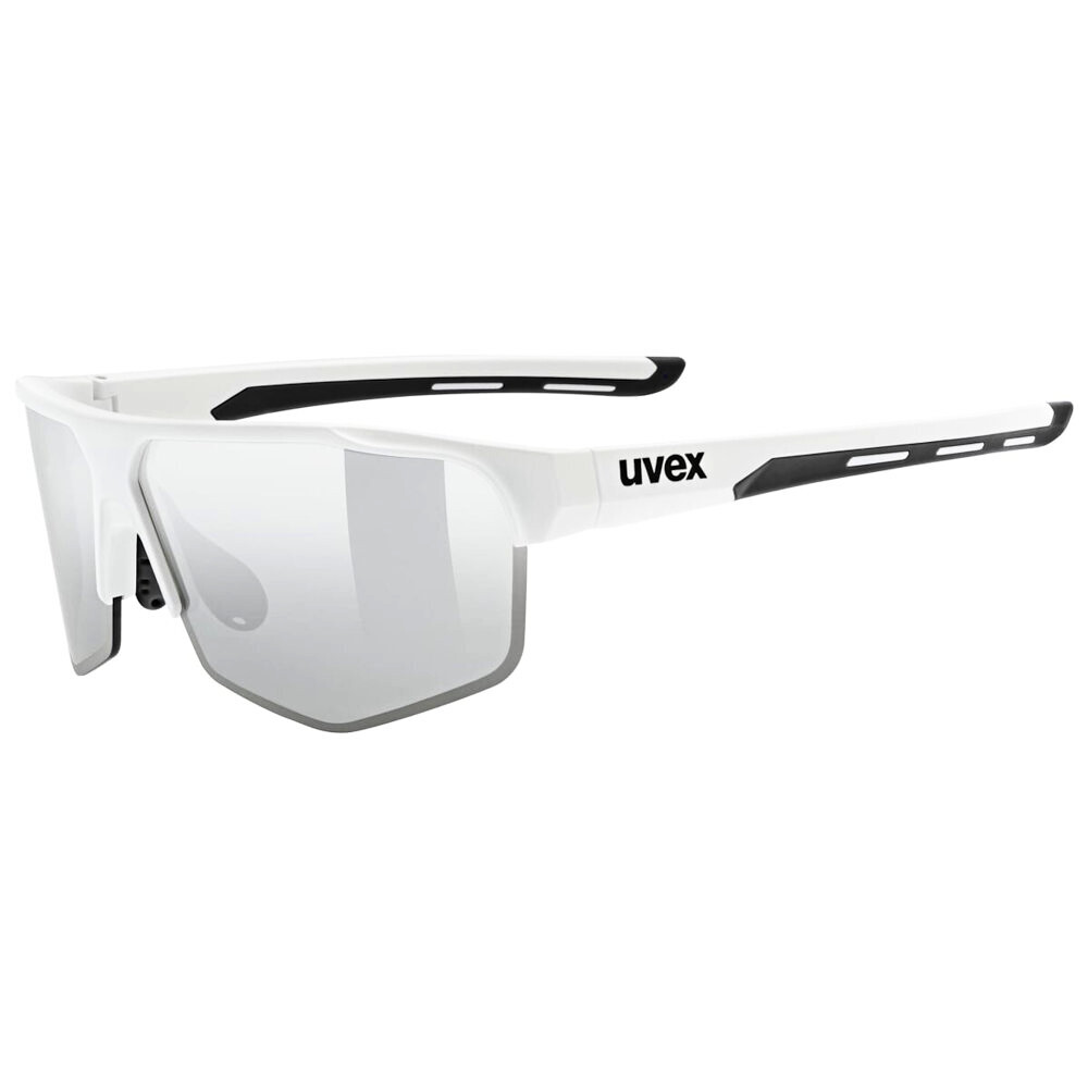Okulary sportowe Uvex Axos Set White Matt/Mir.Silver (S5330818816)