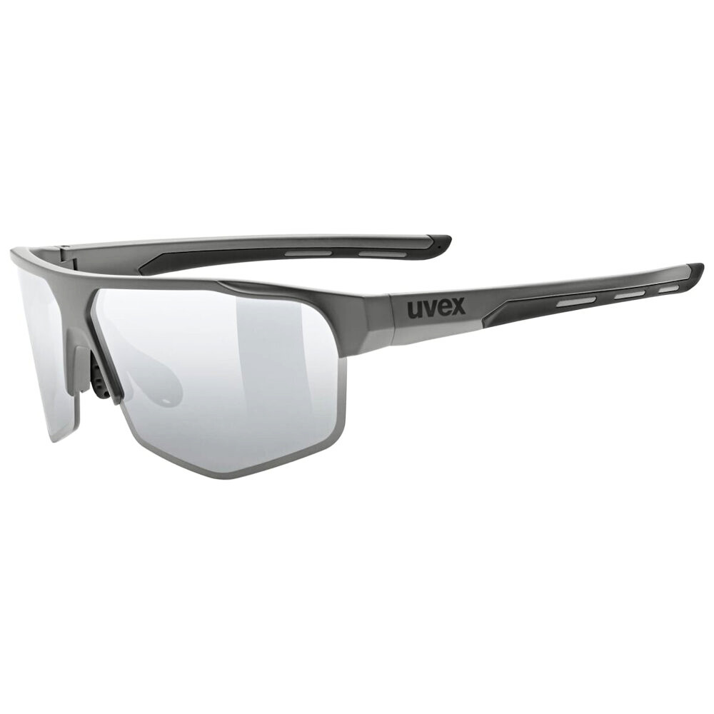 Okulary sportowe Uvex Axos Set Grey Matt/Mir.Silver (S5330815516)