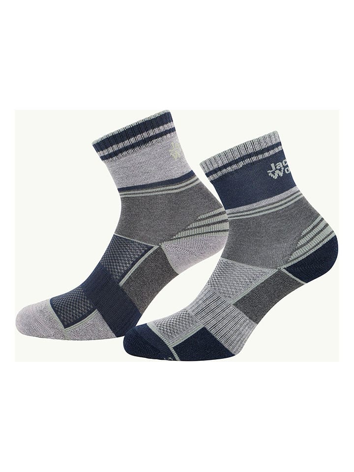 Jack Wolfskin Skarpety turystyczne w kolorze szarym