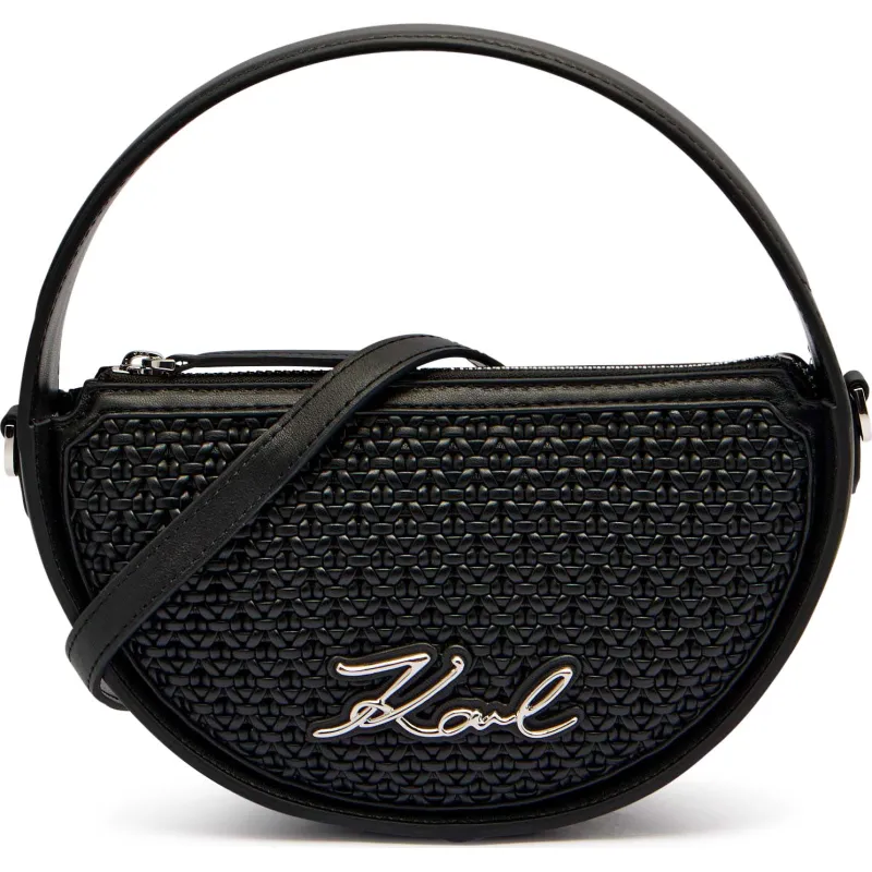 Karl Lagerfeld Skórzana torebka na ramię k/signature