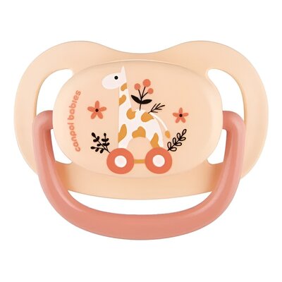 Smoczek CANPOL BABIES Toys 6-18 m Różowy