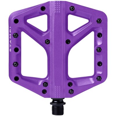 Pedały rowerowe CRANKBROTHERS Stamp 1 Large Fioletowy