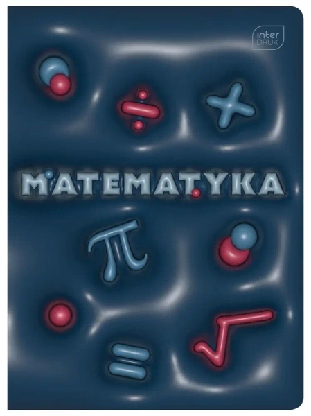 Zeszyt A5/60K kratka Matematyka+pig.wiedzy (10szt) - INTERDRUK