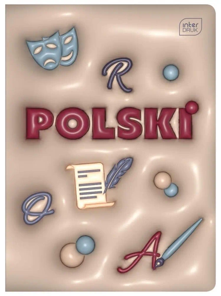 Zeszyt A5/60K linia Polski +pig.wiedzy (10szt) - INTERDRUK