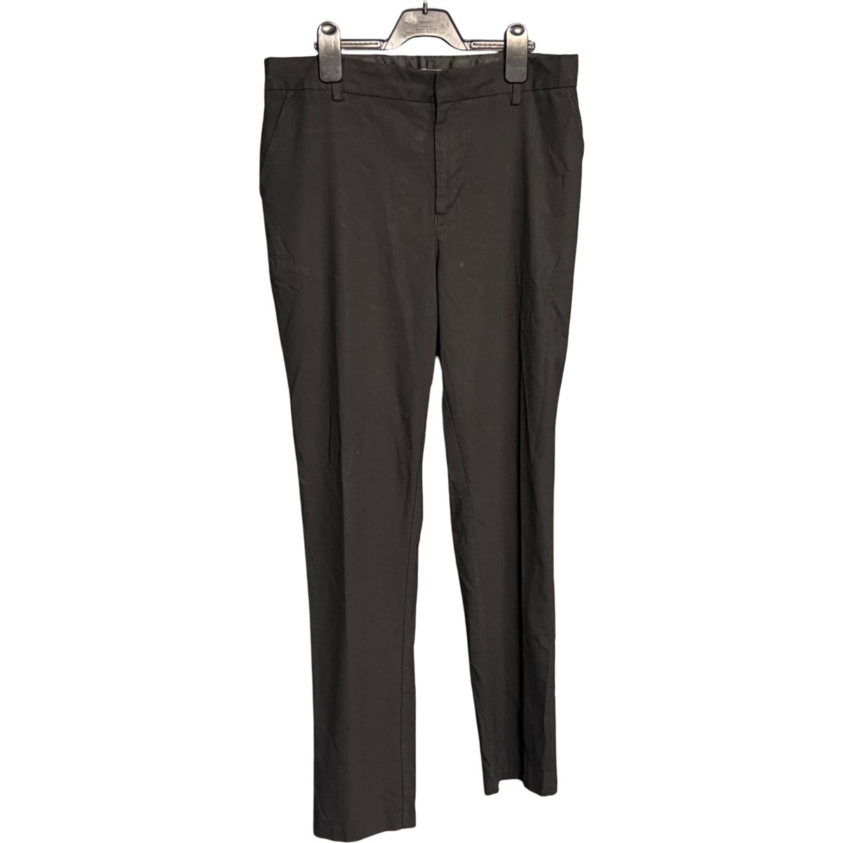 Marks&Spencer Spodnie Męskie Eleganckie Stylowe Czarne Rozmiar 34/33,5