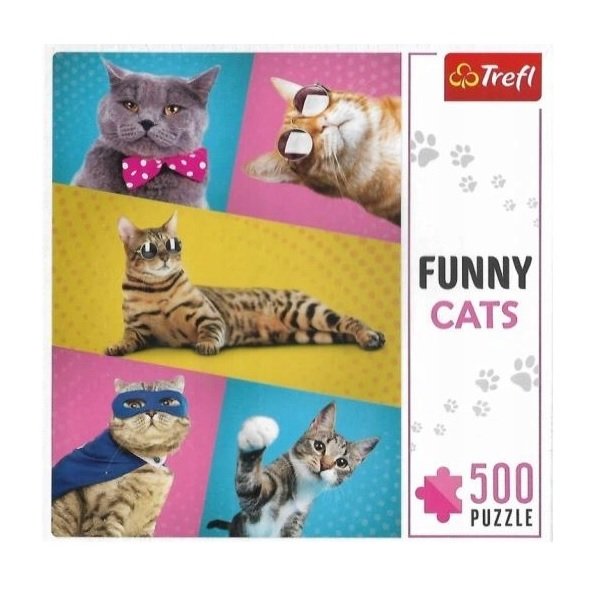 Puzle Koty 500 elementów