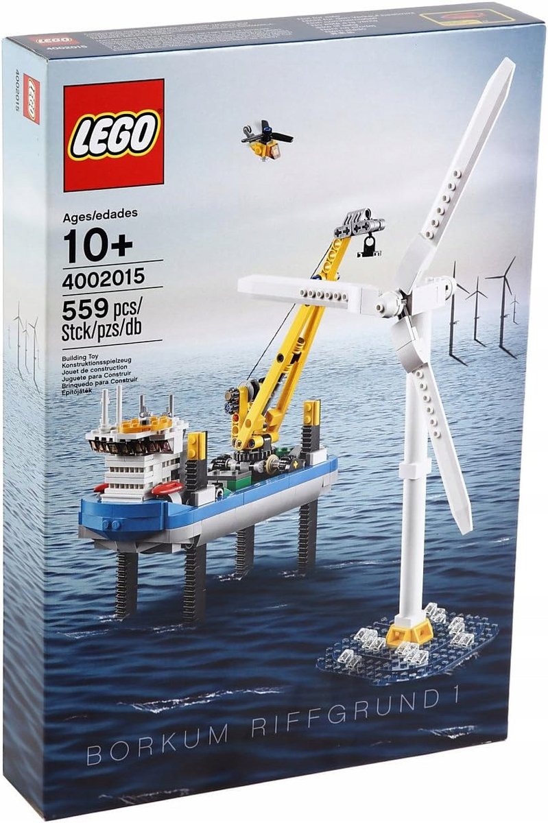 LEGO 4002015 Borkum Riffgrund UNIKAT dla pracowników LEGO