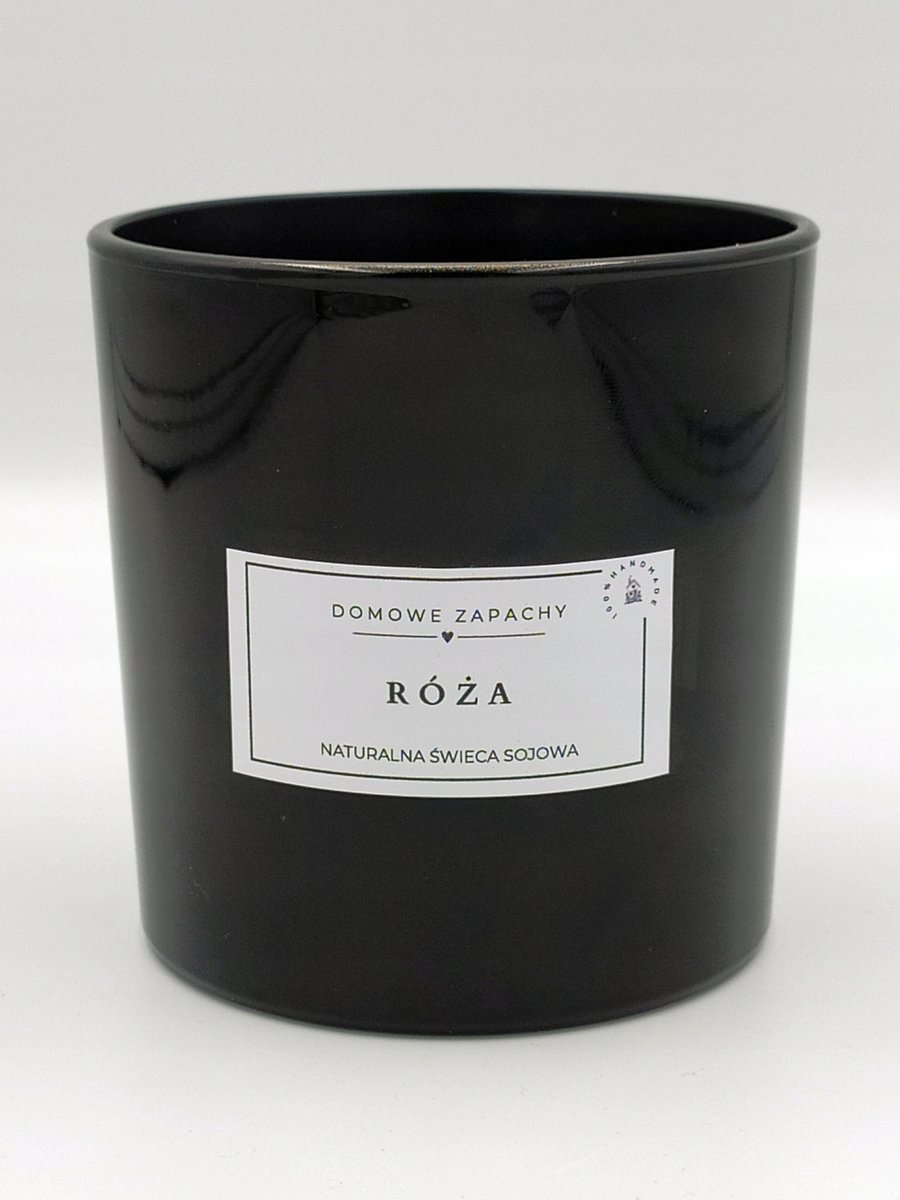 Luksusowa Świeca Zapachowa RÓŻA 350 ml