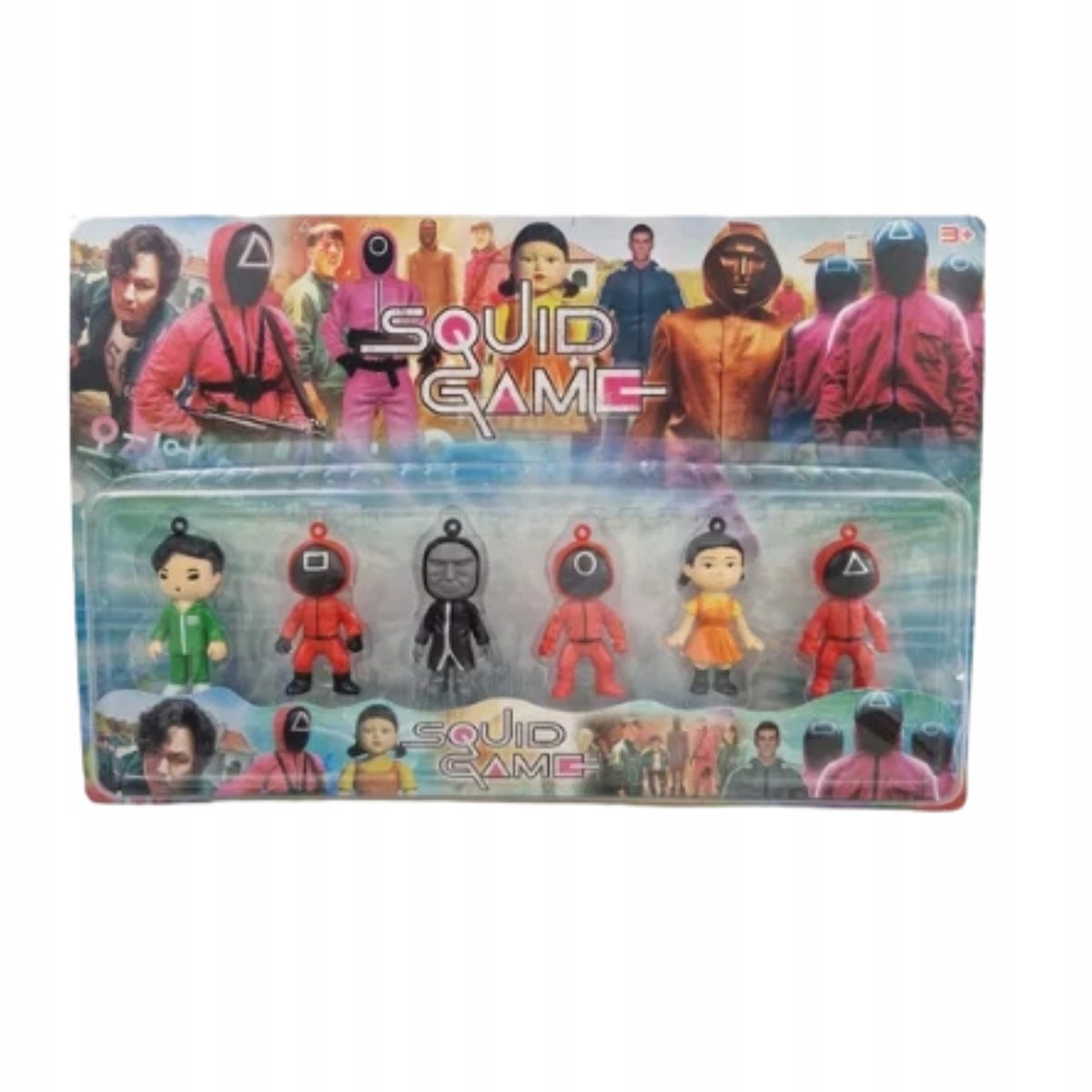 Figurki Squid Game Breloki Squid Game Gonggi Gongi Mini Legendy z Bajki