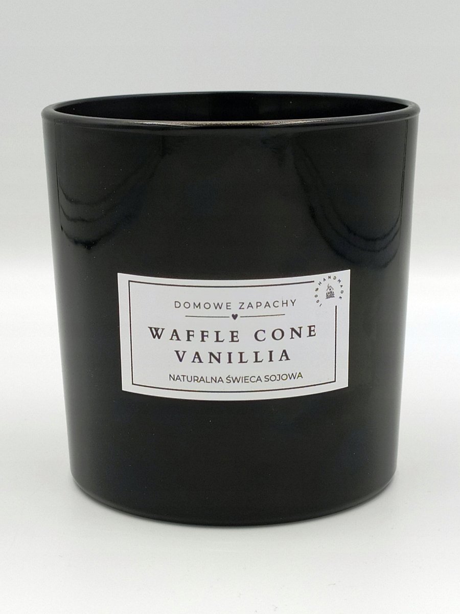 Luksusowa Świeca Zapachowa WAFFLE CONE VANILLIA 350 ml