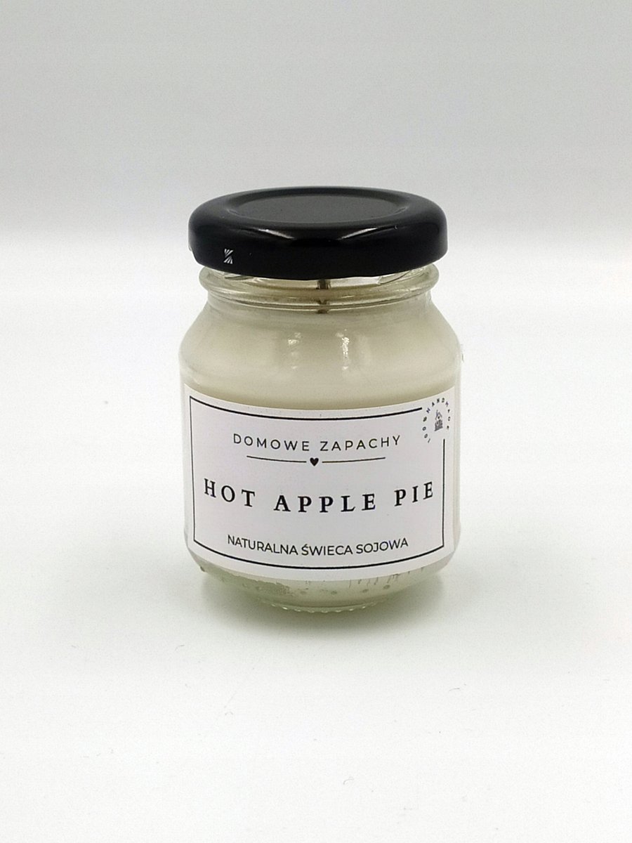 Naturalna Świece Sojowa HOT APPLE PIE 80 ML