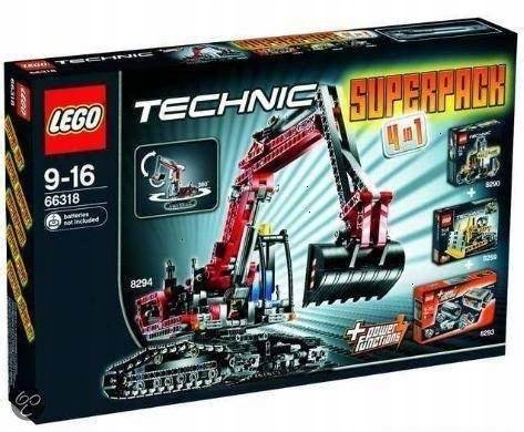 LEGO Technic 66318 Super Zestaw 4w1