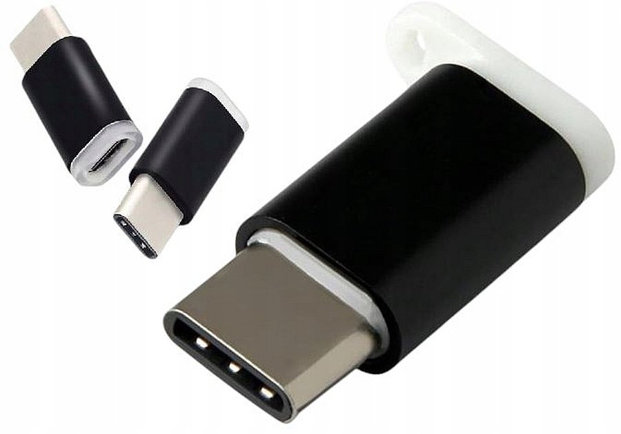ADAPTER PRZEJŚCIÓWKA MICRO USB do USB TYP C DO TELEFONU SMARTFONA LAPTOPA