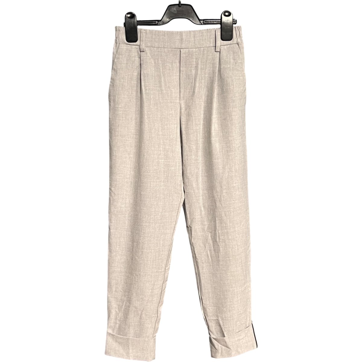 Bershka Spodnie Męskie Wygodne Eleganckie Stylowe Szare Rozmiar M