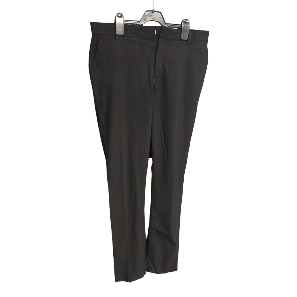 Marks&Spencer Spodnie Męskie Wygodne Stylowe Eleganckie Czarne 34/33,5