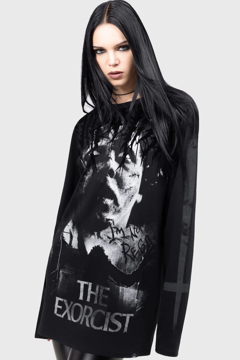 longsleeve unisex KILLSTAR - I'M NOT REGAN (THE EXORCIST)-M