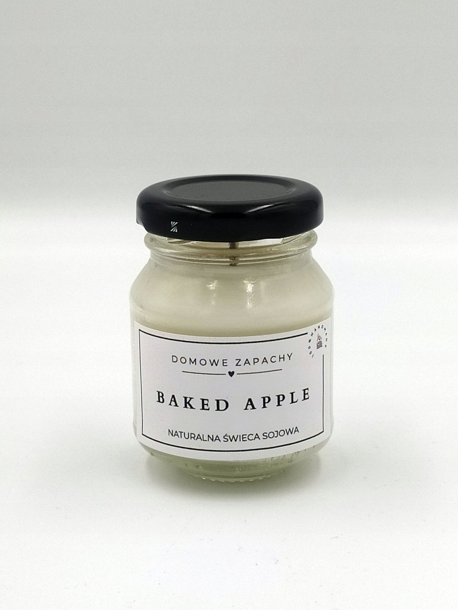 Naturalna Świece Sojowa BAKED APPLE 80 ML