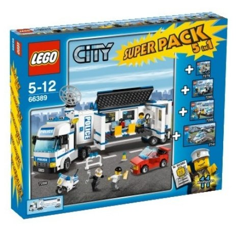 LEGO City 66389 Police Super Pack 5 in 1 (2011)
