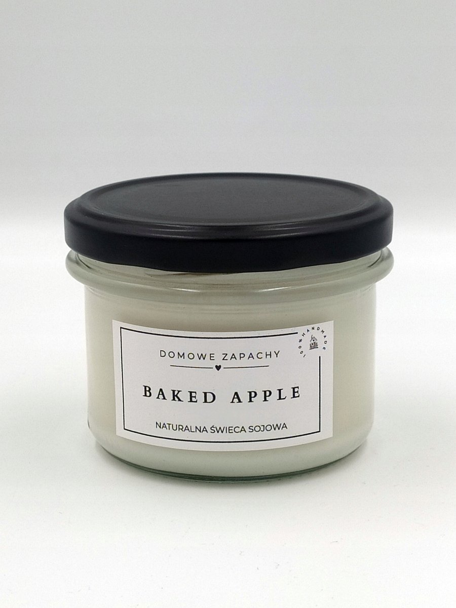 Naturalna Świece Sojowa BAKED APPLE 235 ML