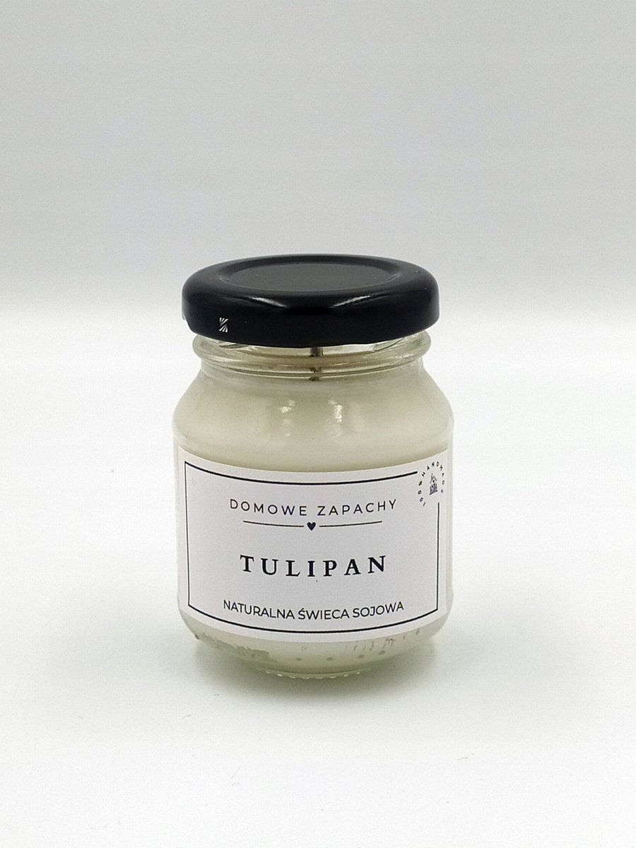 Naturalna Świeca Sojowa TULIPAN 80 ML