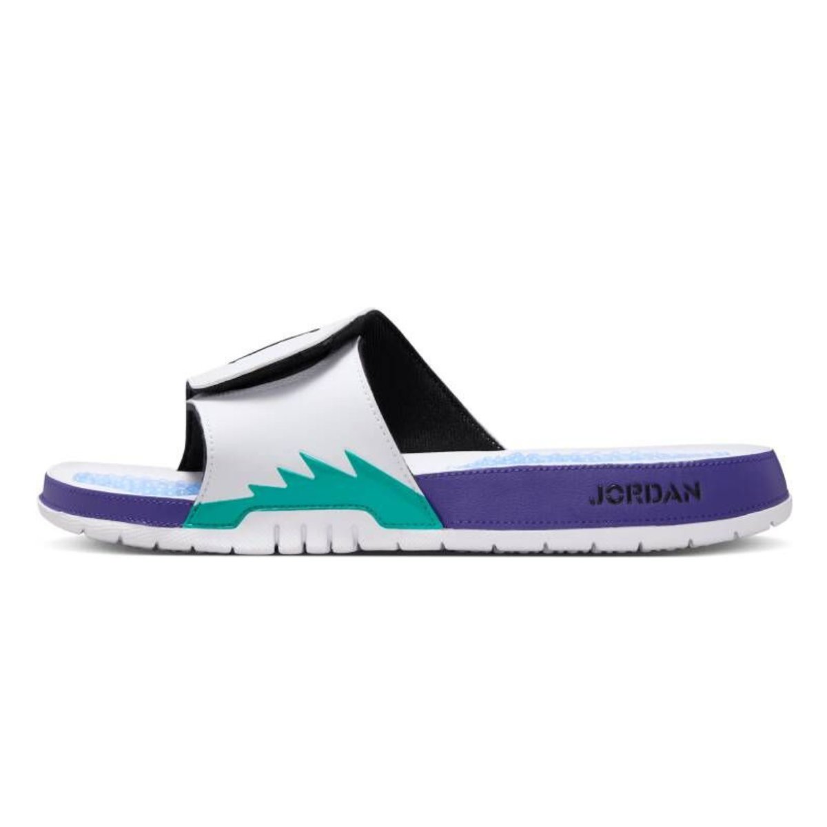 Klapki sportowe męskie Air Jordan Hydro V Retro - 555501-103-42.5