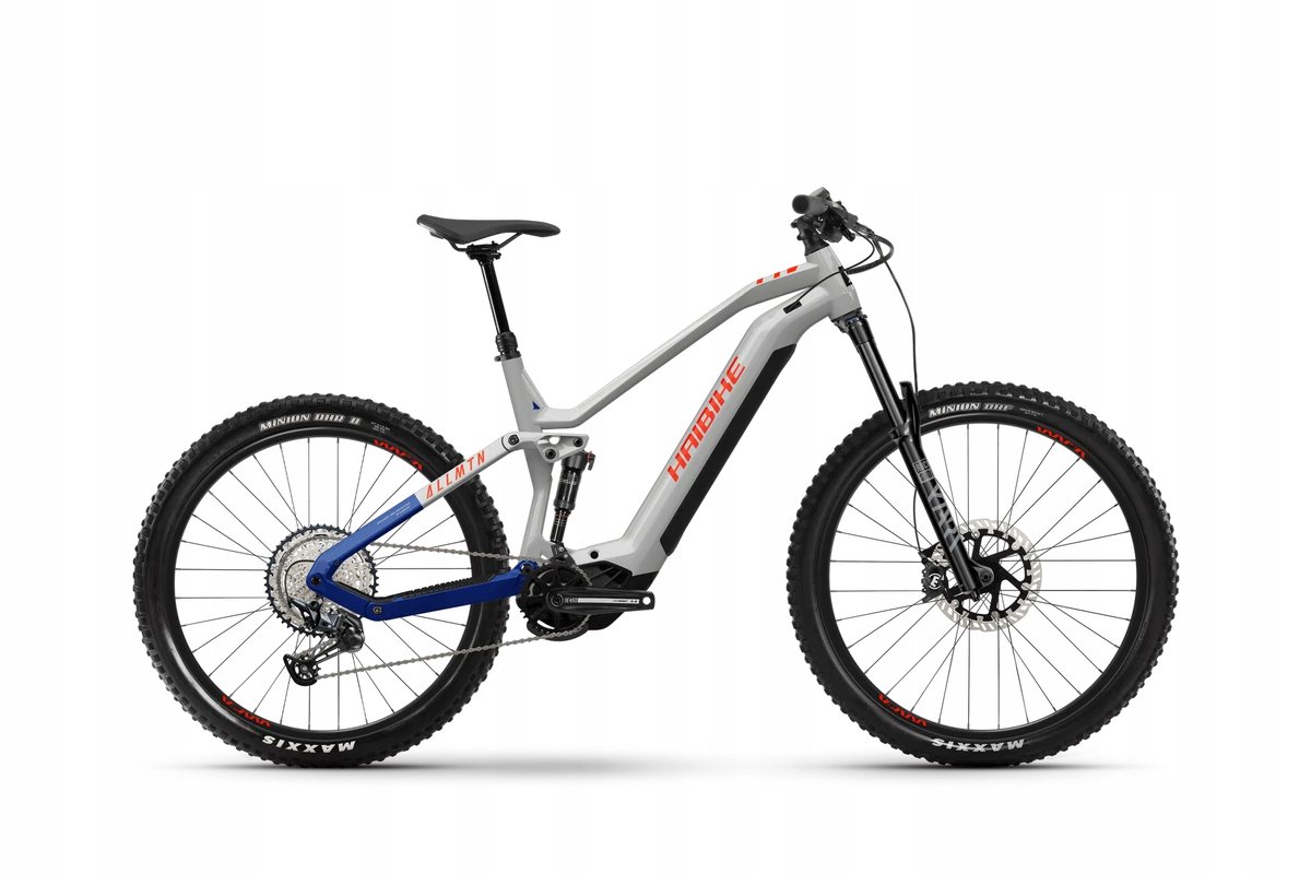 Rower elektryczny Haibike AllMtn 7 High soft grey/red/blue 2025 - L (47 cm)