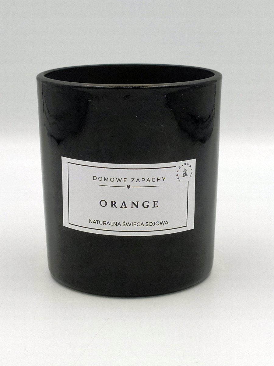 Naturalna świeca sojowa ORANGE - 300 ml