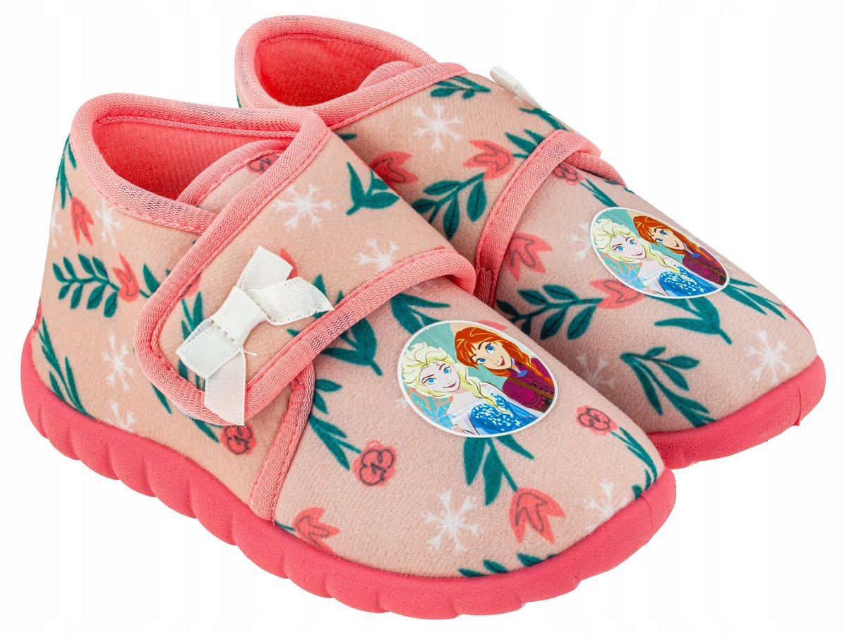 Kapcie Papcie Trampki domowe do przedszkola na rzepy Frozen Kraina Lodu r26