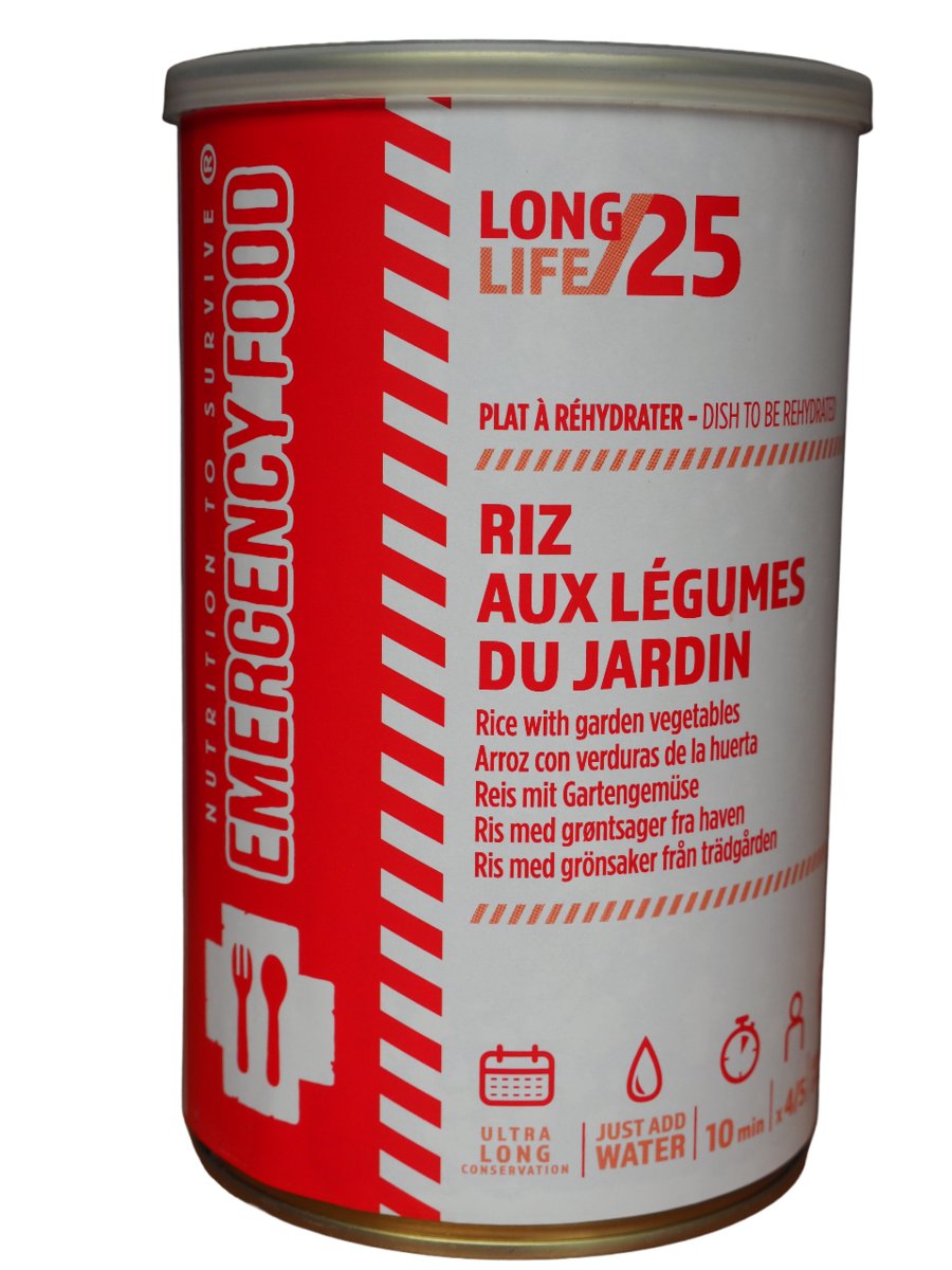 Potrawa Emergency Food® by Nutridry Ryż z warzywami (4 porcje)