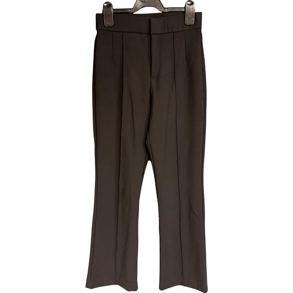 Zara Damskie Spodnie Wygodne Eleganckie i Stylowe Czarne Rozmiar S