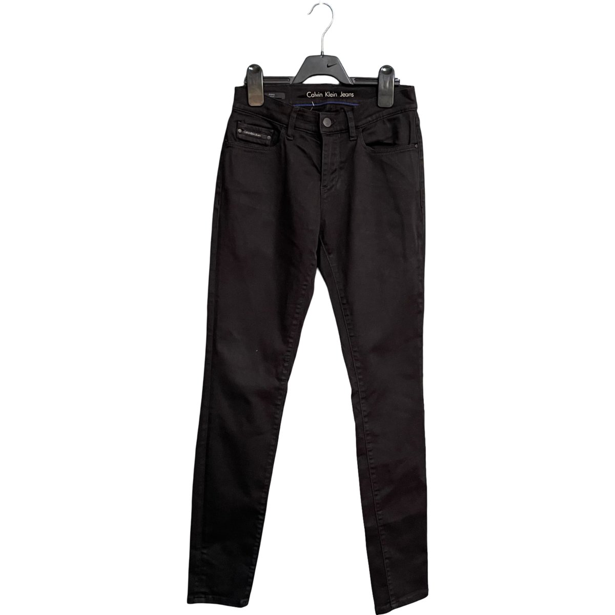 Calvin Klein Spodnie Męskie Jeansowe Dżinsowe Stylowe Czarne 27/32