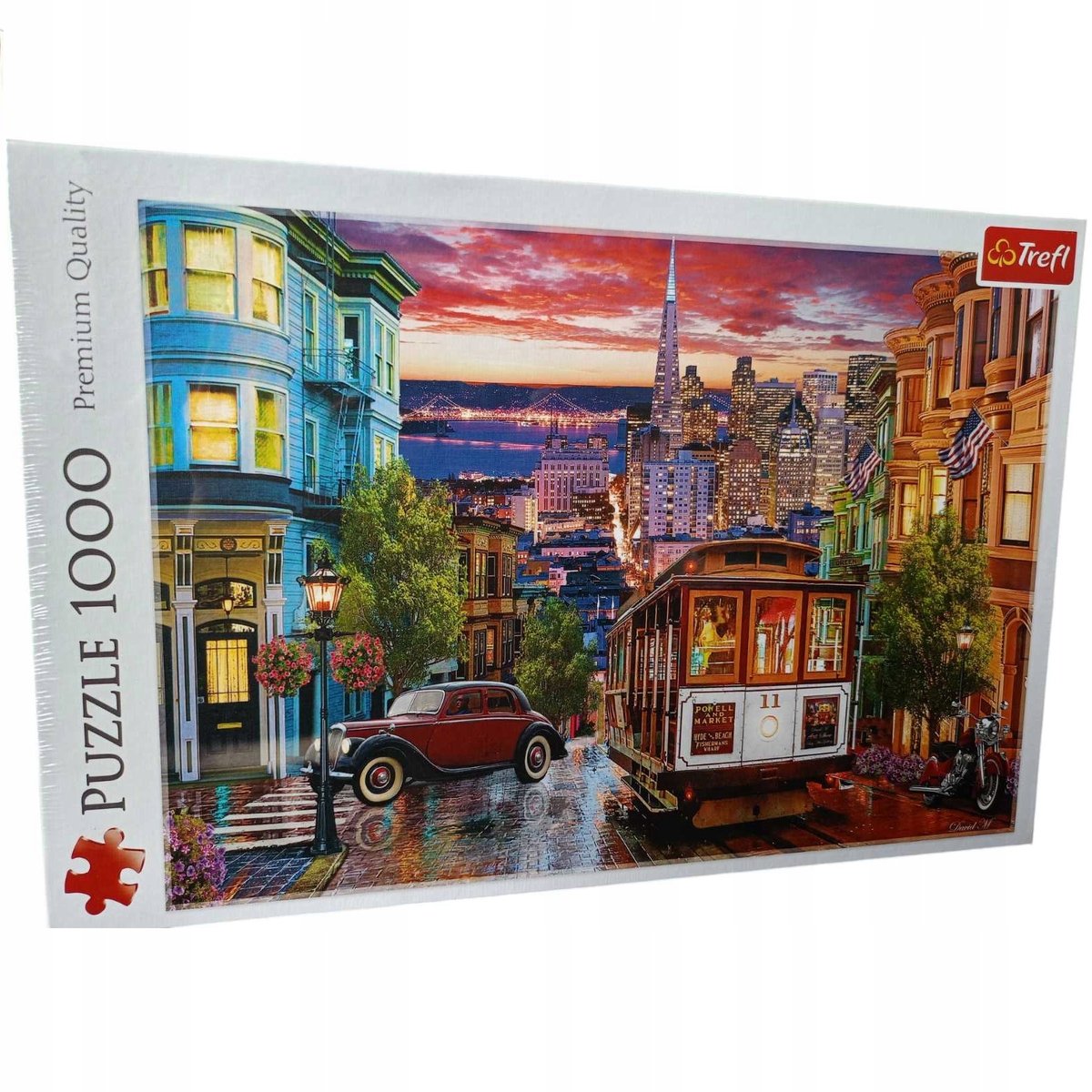 Puzzle San Francisco Trolley 1000 elementów